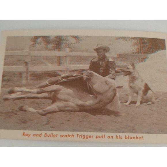 Roy Rogers, Dale Evans, Trigger & More 3D Series 7-4 images - Post Sugar Crisp - Picture 5 of 6